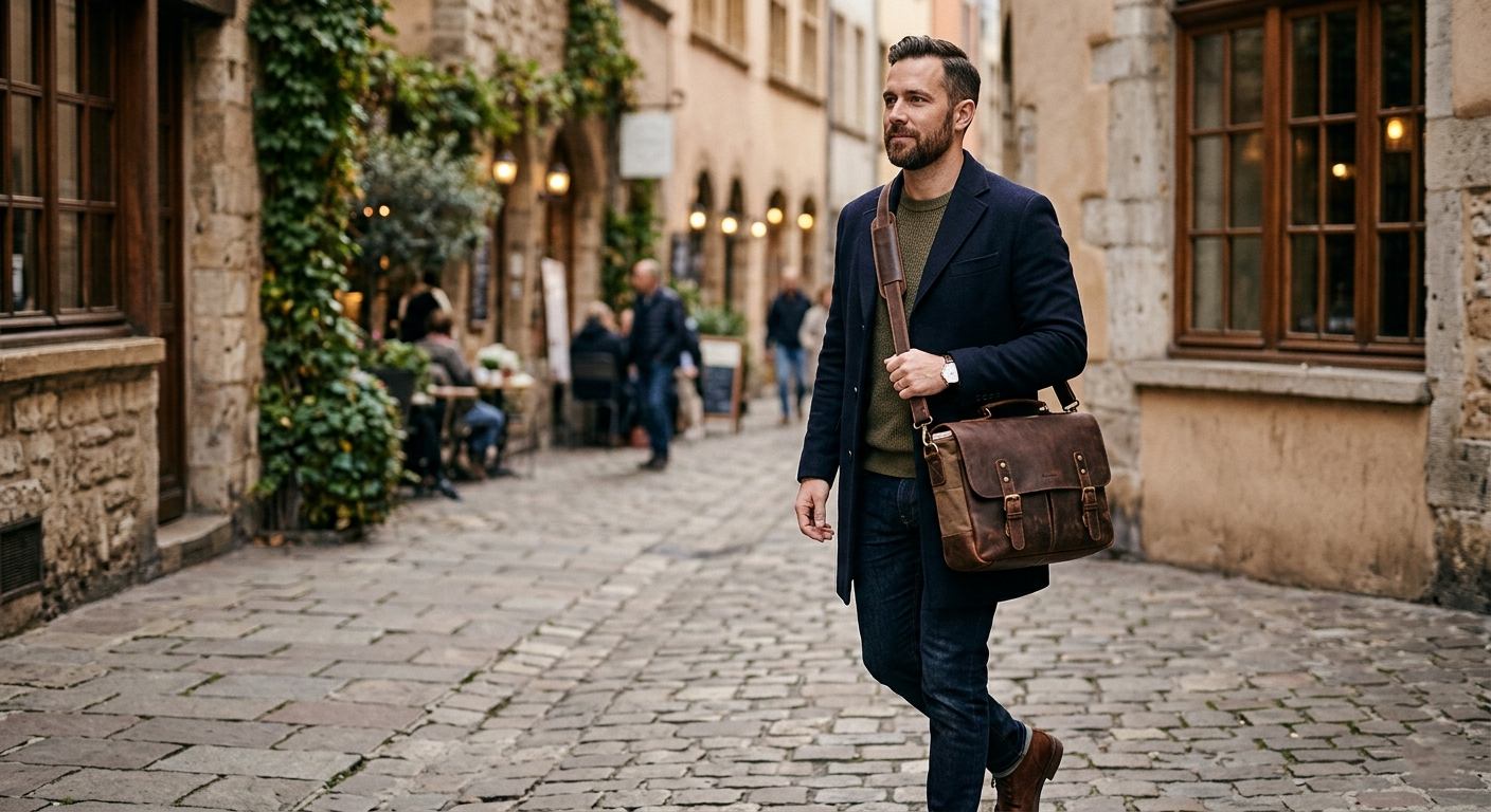 Which Men’s Shoulder Bags Combine Practicality With Timeless Design?