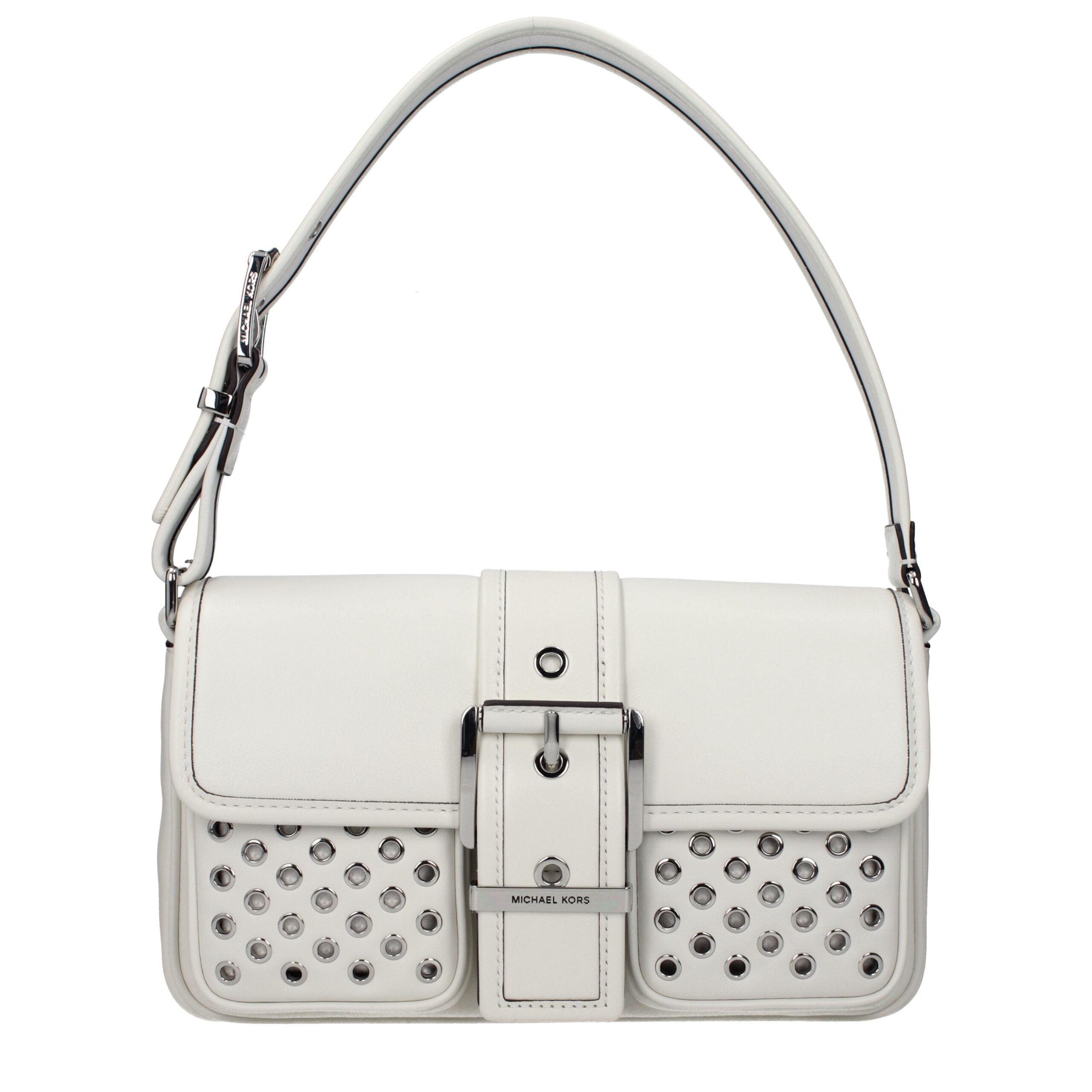 Michael Kors Blue Leather Shoulder Bag