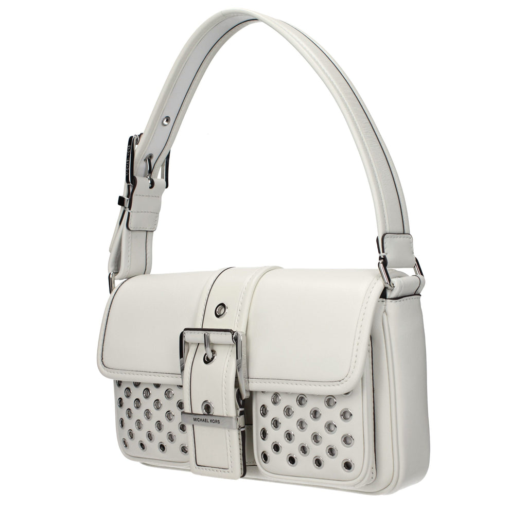 Michael Kors Blue Leather Shoulder Bag