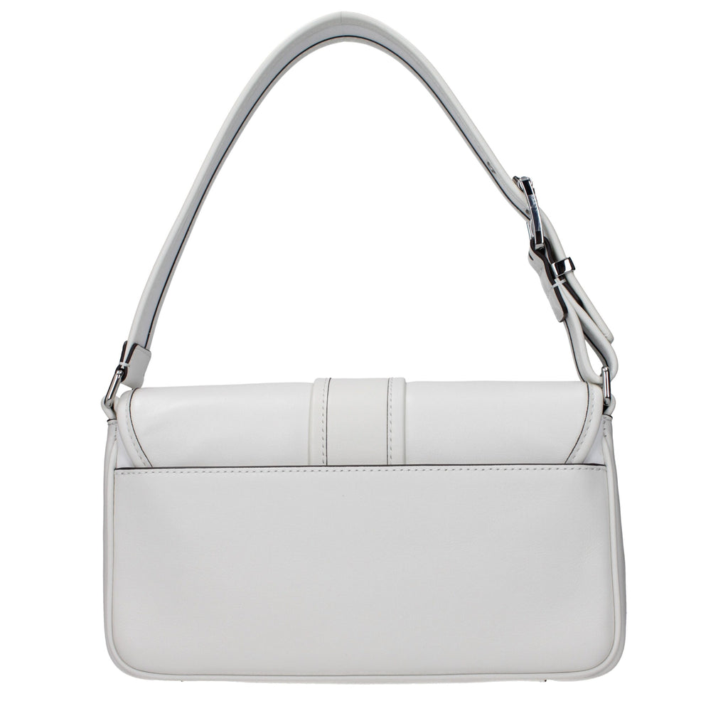 Michael Kors Blue Leather Shoulder Bag
