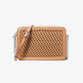 Michael Kors Brown Leather Shoulder Bag