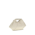 MM6 White Calf Leather Bos Taurus Handbag