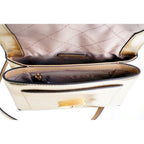 Michael Kors Gold Leather Shoulder Bag
