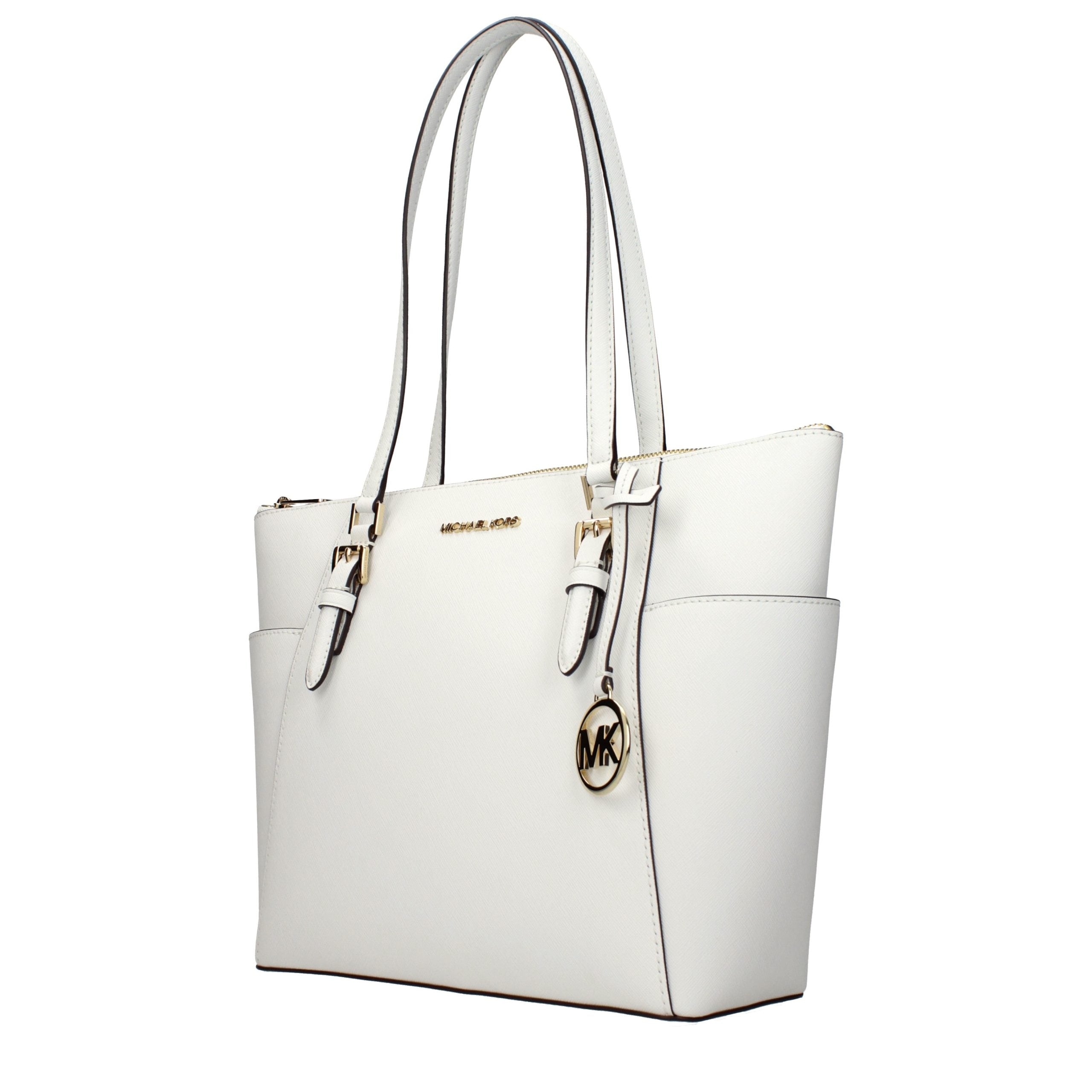 Michael Kors Blue Leather Shoulder Bag