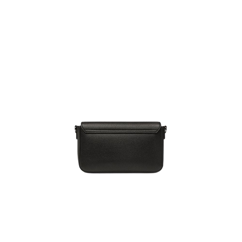 Armani Exchange Black Artificial Leather Handbag