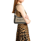 Balmain Bicolor Cotton Shoulder Bag