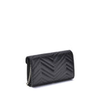 Gucci Black Calf Leather Bos Taurus Shoulder Bag
