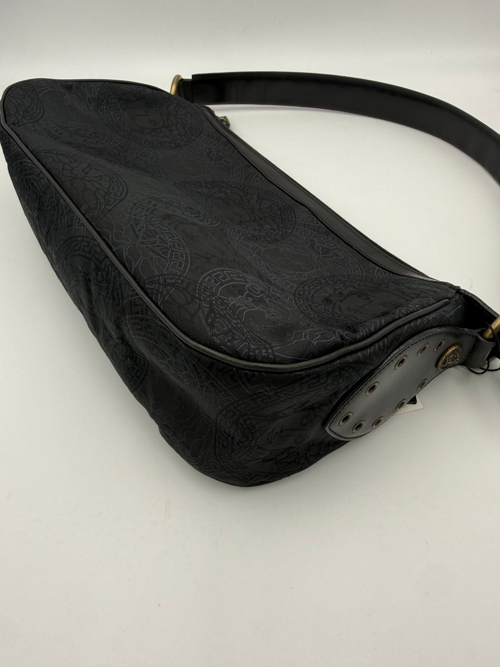 Versace VERSACE Medusa Jacquard Shoulder Bag