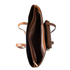 Michael Kors Brown Canvas Tote Bag