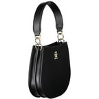 Tommy Hilfiger Black Polyester Handbag