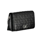 Calvin Klein Black Polyester Women's Shoulder Bag