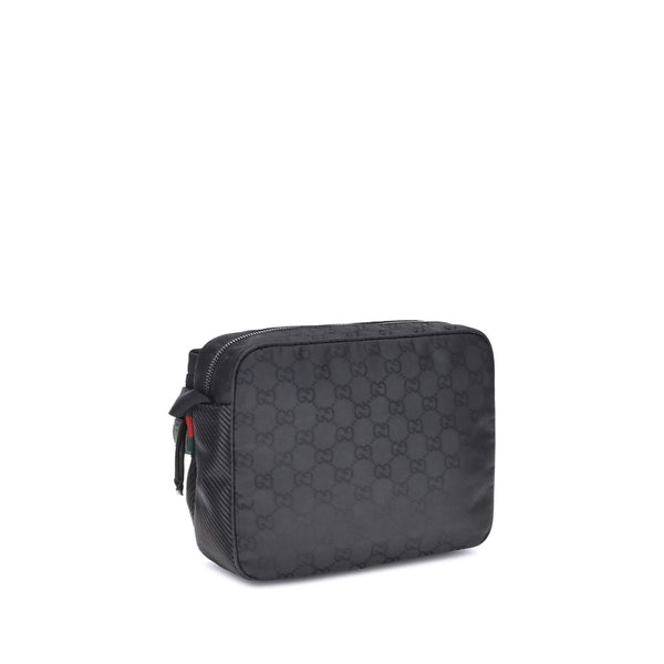 Gucci Black Polyester Shoulder Bag